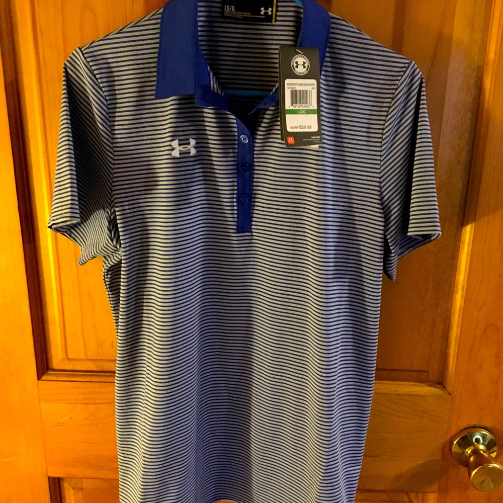 Under Armor heat gear polo shirt